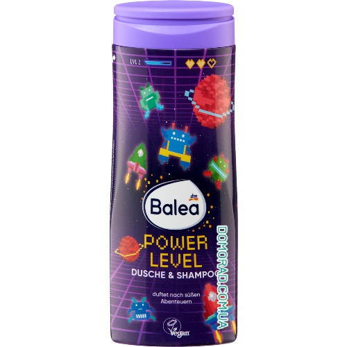 Balea 2в1 для дітей Power Level NEW 300ml