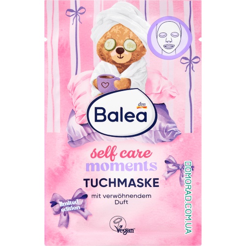 Balea Тканинна маска Selfcare Moments 1шт.