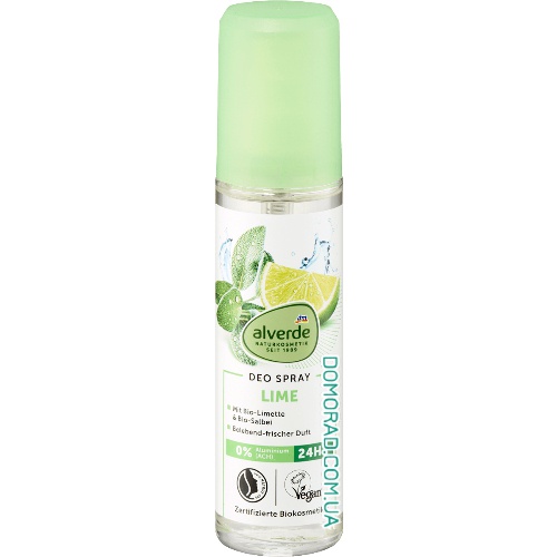 Alverde Органічний Део-спрей Lime 75ml