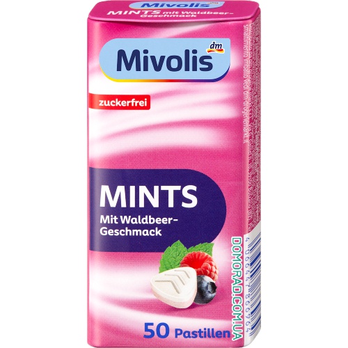 Mivolis Пастилки Mints Лісові ягоди (металевий контейнер) 35г