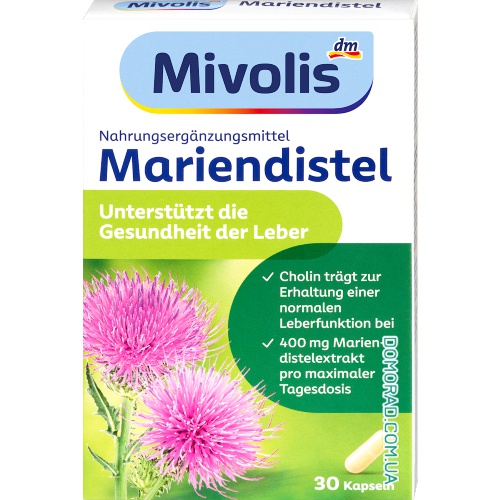 Mivolis Капсули розторопші Mariendistel 30 капсул