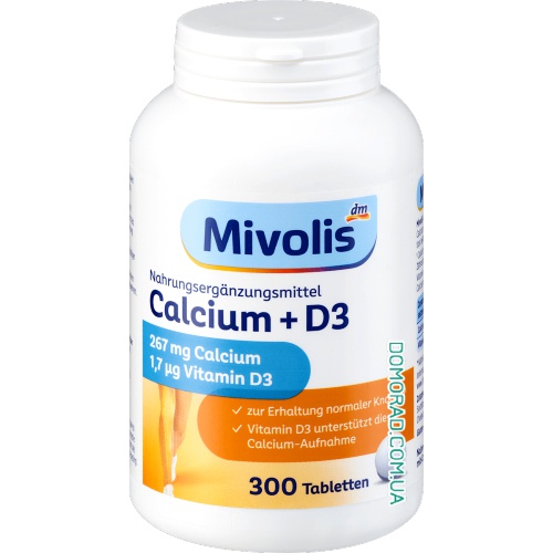 Mivolis Calcium + D3 300 таблеток