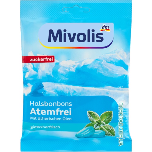 Mivolis Пастилки для горла Atemfrei 75g