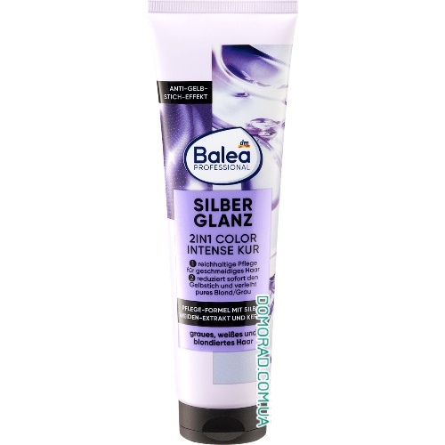 Balea Професійний кремовий догляд Silberglanz 2in1 Color 150ml