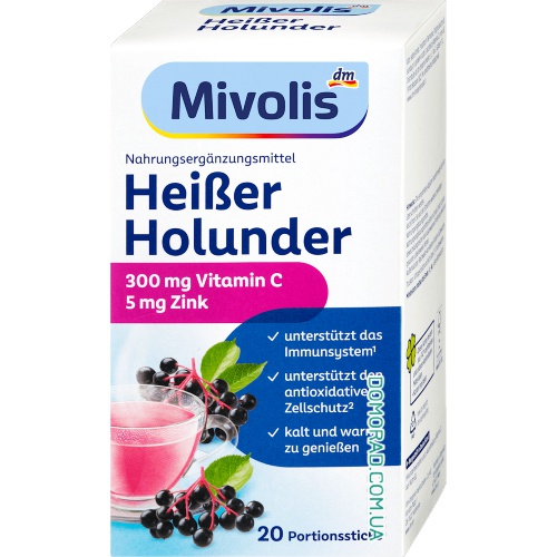 Mivolis Напій Heisse Holunder getranke 20 стіків
