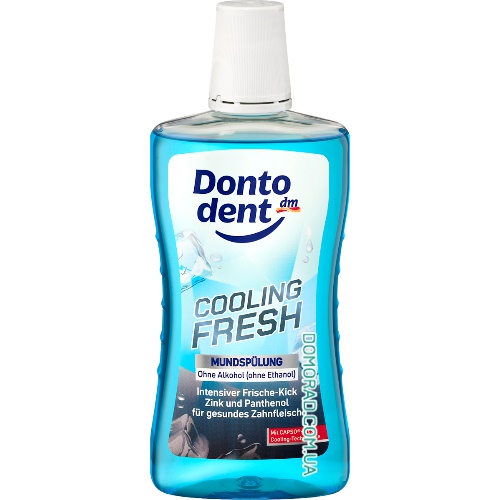Dontodent Охолоджувальний ополіскувач до рота Cooling fresh 500ml