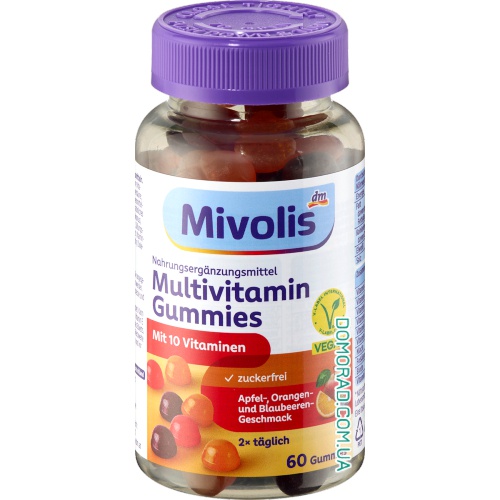 Mivolis Мультивітаміни Gummies 60шт.
