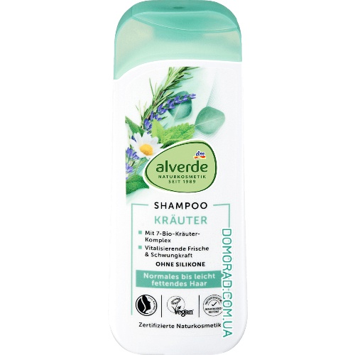 Alverde Шампунь Krauter 200мл