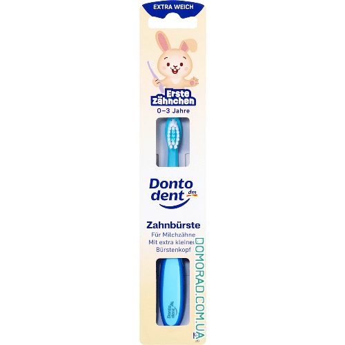 Dontodent Одинарна зубна щітка для дітей 0-3 роки