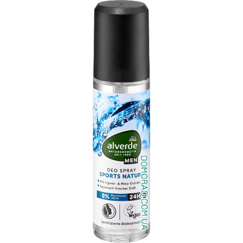 Alverde Органічний Део-спрей MEN Sports 75ml
