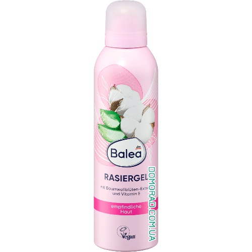 Balea Гель для гоління для жінок Pure Cotton 200ml