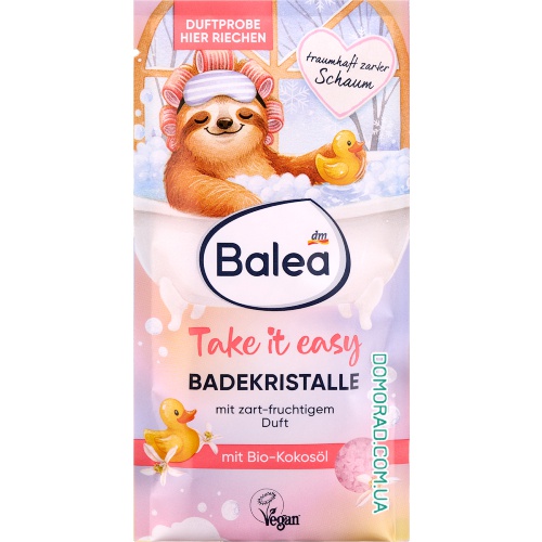 Balea Сіль до ванни Take it easy 80g