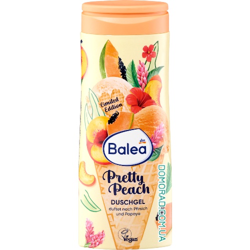 Balea Крем-гель для душу Pretty Peach 300ml