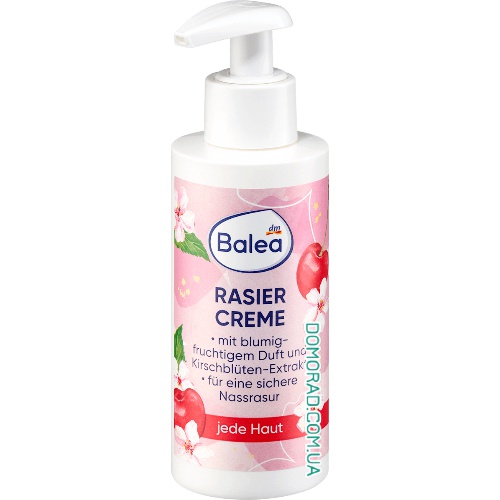Balea Крем для гоління Rasiercreme Kirsche-Limited 150ml
