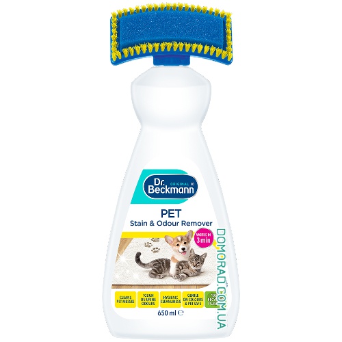 Dr Beckmann Засіб проти плям і запахів від домашніх тварин Pet 650ml