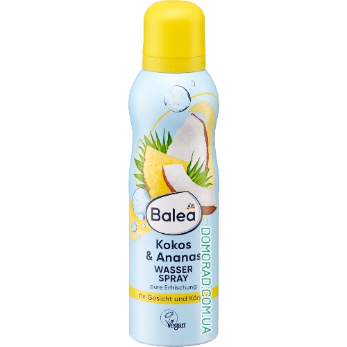 Balea Спрей Wasserspray Kokos & Ananas NEW 150ml