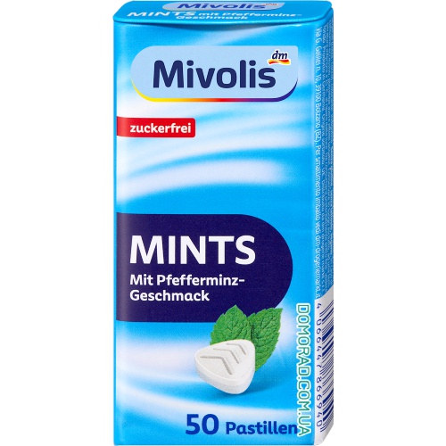 Mivolis Пастилки Mints М'ята (металевий контейнер) 35г