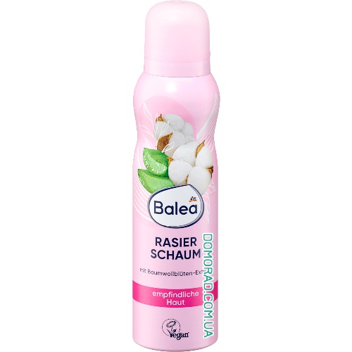 Balea Жіноча піна для гоління Pure Cotton 150ml