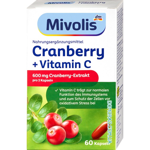 Mivolis Cranberry + Vitamin C 60 капсул