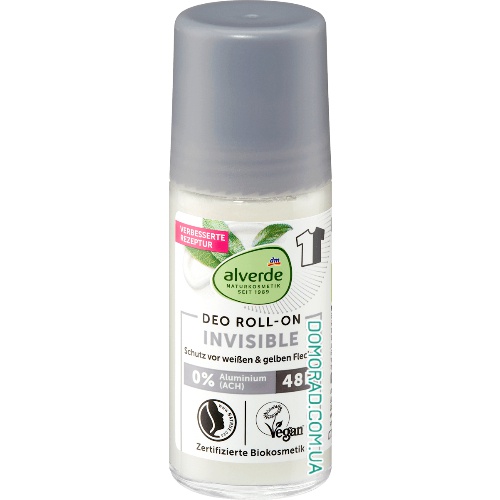 Alverde Органічний Deo roll Invisible 50ml