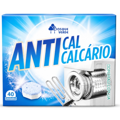 Bosque Verde Таблетки для пралки Anti Calcario 40шт.