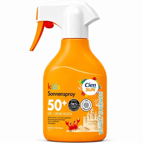 Cien Сонцезахисний спрей для дітей SPF 50+ 250ml