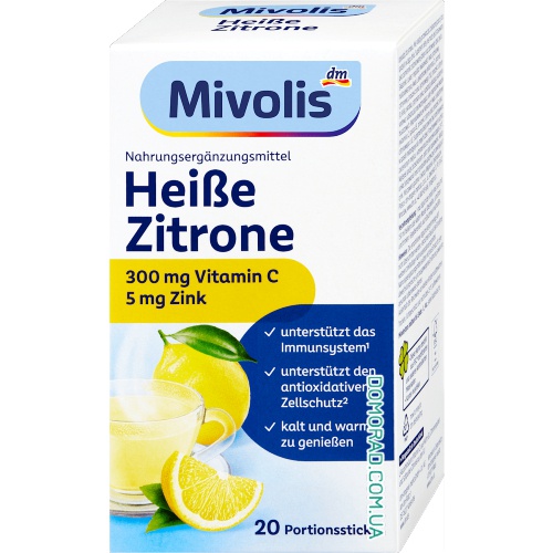 Mivolis Напій Heisse Zitrone 20 стіків