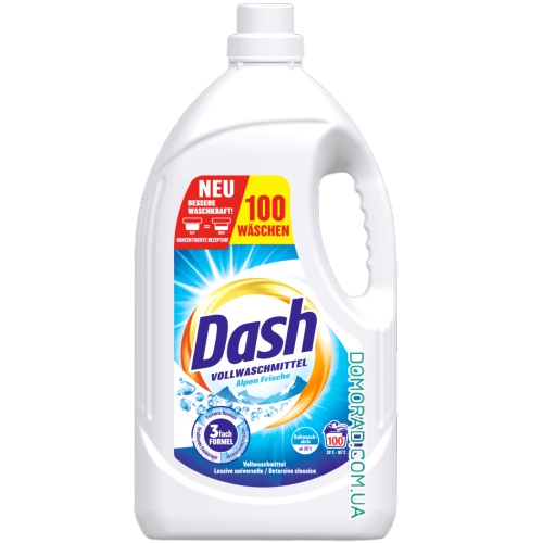 DASH Рідкий порошок Gel VOLL XXL 100WL 4,5L