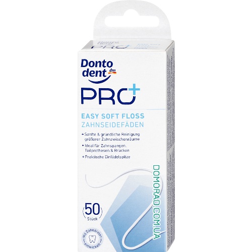 Dontodent PRO+ Зубні нитки Easy Soft Floss 50шт.