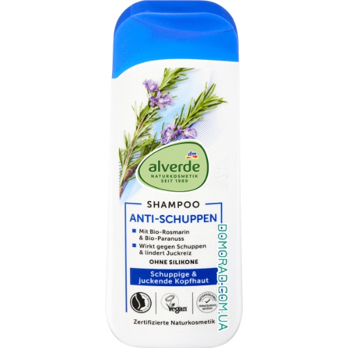 Alverde Шампунь Anti-Schuppen 200ml