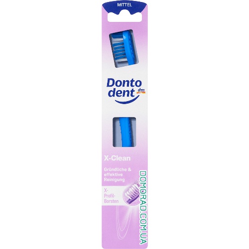 Dontodent Зубна щітка X-clean Mittel середня