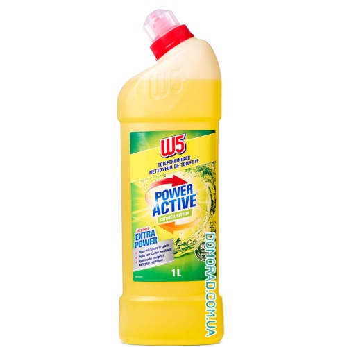 W5 Засіб для туалету Kraft Aktiv Lemon 1L | Domorad: Побутова